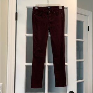 Paige Verdugo Ankle in Burgundy